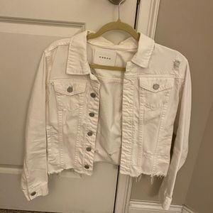 White Denim Jacket